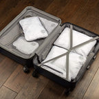 Extra Large Compression Packing Cube 6 Piece Set for Travel and Check Luggage by TRIPPED Travel Gear