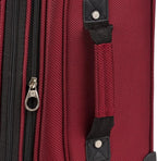 SwissGear Sion Softside Expandable Luggage, Burgundy, Carry-On 21-Inch
