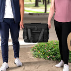 OPUX Cooler Bag, 60 Cans Insulated Soft Collapsible Portable Cooler, Soft Sided Leakproof Cooler for Beach Camping with Shoulder Strap, Ice Chest for Travel Road Trip Picnic, Black