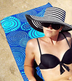 Elite Trend Quick Dry Towel Extra Large 78x35 Inch - Microfiber Beach Towel - Perfect for Beach, Travel, Swimming, Pool, Yoga, Hiking, Camping - Lightweight, Fast Drying, Compact for Adults (Zero)