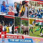 1 Pack Large Air Horn for Safety 3.5oz, 122dB Very Loud Marine Air Horn for Boat, Coast Guard Approved, Great for Boat & Marine Safety, Sporting Events, Travels, Hiking (Red)