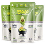 WAKS & SNACKS Freeze-Dried Avocado | 100% Fresh Hass Avocados, Perfect for Toast | Energizes Camping & Hiking Meals | Lightweight, Vegan, Gluten-Free | 2 Avocados | 2 oz, 3-Pack