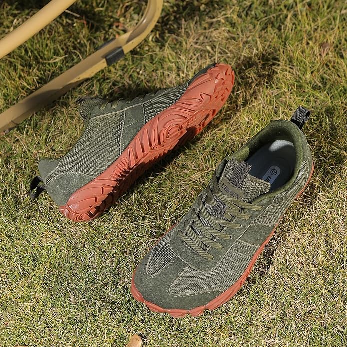 UBFEN Sneakers Barefoot Shoes for Womens Mens Minimalist Trail Running Hiking Comfortable Walking