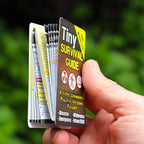 The Ultimate Survive Anything Tiny Survival Guide for Emergency Disaster Micro Guide First Aid Survival Pocket Handbook Easily Fits in Wallet Glove Box Pouch