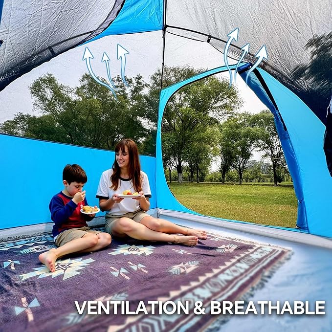 1/2/4/5/6 Person Dome Tents for Camping, Lightweight Portable Backpacking Tent, Small Easy Set Up Outdoor Waterproof Camping Hiking Tent for Adults