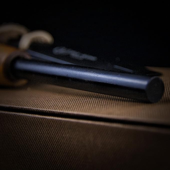 BA-KOR 5.9in Iron Rod Fire Classic Kit - 25,000+ Strike, 5500°F Spark, Waterproof Flint Steel with Wooden Handle and Sheath for Camping, Hiking, and Survival