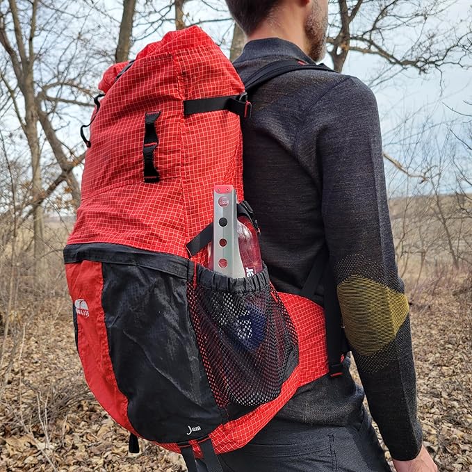 Ultralight Backpacking Trowel, 0.48 oz (13.5g) Pink