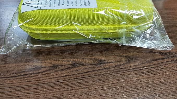 276PCS Hiking First Aid Kit for Home Personal Emergency Supplies Compact Bag for Backpack, First Aid Essentials Survival Kit for Business Travel Car Yellow AMORNING