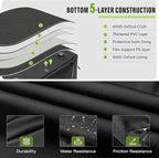 Alocs Folding Camping Table - Beach Table - 30L Tactical Bag with IGT Top Board for Outdoor, Camping Kitchen, Picnic, Travel