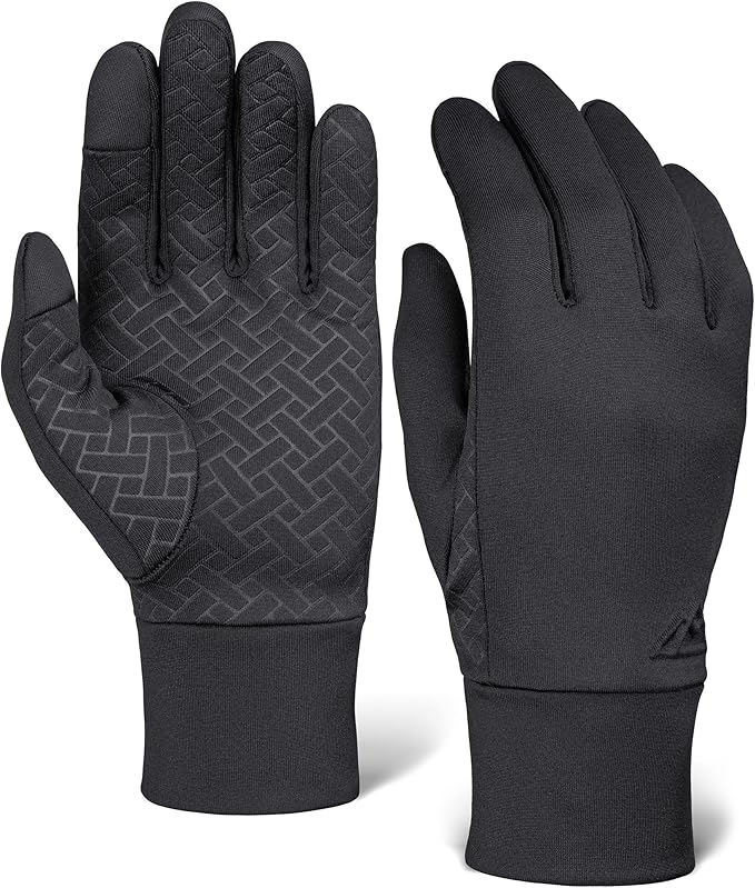Winter Gloves for Men Cold Weather – Thin Glove – Winter Gloves w/ Touchscreen Finger – Thin Warm Glove for Women