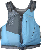 Stohlquist Women's Escape Life Jacket - US Coast Guard Approved PFD, Low Profile Buoyancy Foam, Front Buckle for Extra Security - Perfect for Recreational Sailors - XS/SM, Turquoise