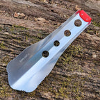 Ultralight Backpacking Trowel, 0.48 oz (13.5g) Red