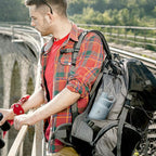 IDEUS Insulated Stainless Steel Water Bottle with 2 Leak-Proof Lids, Thermal Water Flask for Hiking Biking, 32oz, Light Blue