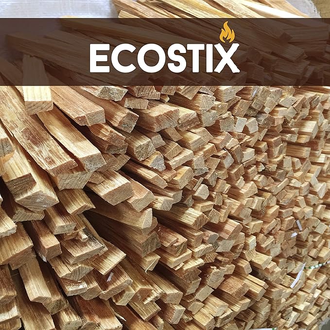 Eco-Stix Fatwood Fire Starter Kindling Firewood Sticks Bulk Packaged Firestarters 100% All Natural Resin Ocote Pine 10 Lbs