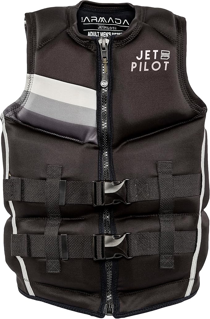 Jetpilot Men's Armada Neoprene Coast Guard Approved Life Jacket PFD