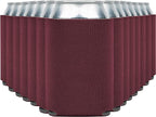 Blank Beer Can Cooler Sleeves (60-Pack) Soft Insulated Beer Can Coolies - HTV Friendly Blank Koolies in Bulk for Beer Cans & Bottles - Coolie Blanks for Vinyl Projects & Wedding Favors (Burgundy)