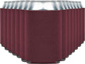 Blank Beer Can Coolers Sleeves (30-Pack) Soft Insulated Beer Can Coolies - HTV Friendly Plain Koolies in Bulk for Beer Cans & Bottles - Coolie Blanks for Vinyl Projects & Wedding Favors (Burgundy)