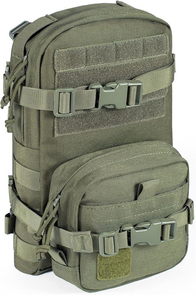 Tactical Small MOLLE Hydration Pack Outdoor Water Bladder Carrier Pack for Vest Backpack