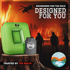 TrailNeck 1.0 camping pillow-Compact, portable, packable, camping essentials, outdoor gear, hiking, backpacking, deployments, beach, car, plane travel pillow. Firm pillows for multi-position sleepers.