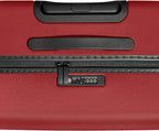 Away Medium Checked Luggage, Lightweight Hard Shell Suitcase with Spinner Wheels, Durable Rolling Luggage, TSA Lock, 26 Inch, Tango Red
