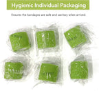 RISEN Cohesive Bandage 2” x 5 Yards, 6 Rolls, Self Adherent Wrap Medical Tape, Adhesive Flexible Breathable First Aid Gauze Ideal for Stretch Athletic