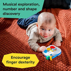 Baby Einstein Tiny Piano Musical Toy, Ages 3 Months+, 13093