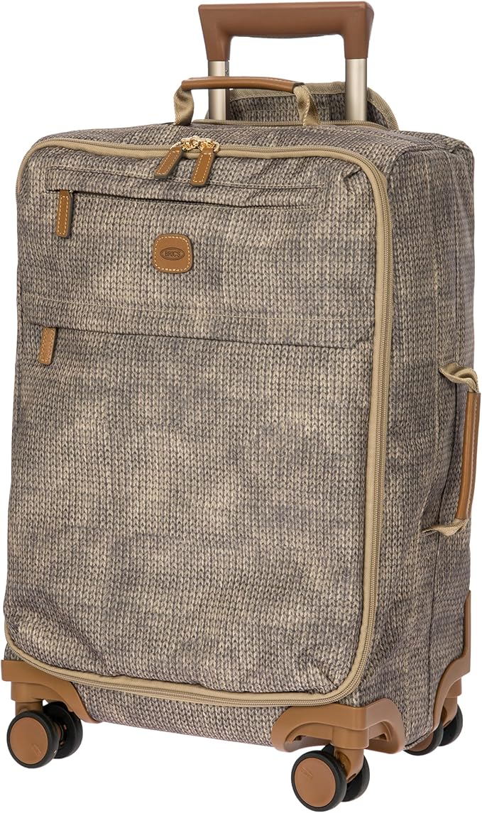 Bric's X-Collection Recycled fabric Trolley carry-on 55cm - 21" - Wool Nut