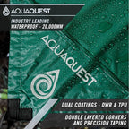 AquaQuest Defender Tarp – Heavy-Duty Waterproof (20,000 mm) Seam-Taped Rain Fly for Camping, Bushcraft & Survival