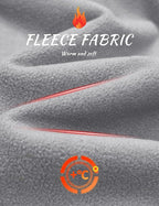 MAGCOMSEN Men's Fleece Lined Softshell Jacket Waterproof Windbreaker Rain Jacket for Tactical Hiking