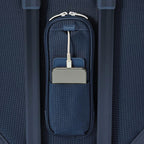 Briggs & Riley Global 21" Carry On Expandable Spinner - Luggage for International Travel, Suitcases with Wheels, Softside Rolling Bag for Men & Women, Self-Repairing Zipper - Baseline Collection, Navy