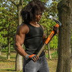 KSEIBI 36-Inch Splitting Axe - Forged Carbon Steel, Wood Splitter & Kindling Axe for Chopping, Heavy-Duty Maul with Ergonomic Fiberglass Handle, Shock Reduction, Anti-Slip Grip