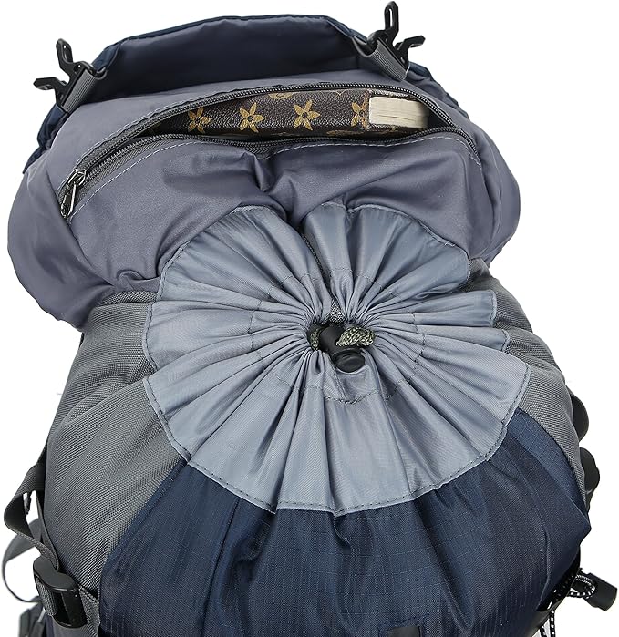 WoneNice 50L(45+5) Waterproof Hiking Backpack - Outdoor Sport Daypack with Rain Cover