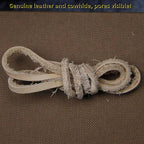 BA-KOR 5.9in Iron Rod Fire Classic Kit - 25,000+ Strike, 5500°F Spark, Waterproof Flint Steel with Wooden Handle and Sheath for Camping, Hiking, and Survival