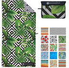 ECCOSOPHY Microfiber Beach Towel - Sand Free Towels are Quick Dry, Light Weight, Super Absorbent - Perfect Pool, Travel, Cruise, Camping Essentials - Oversized Extra Large for Adults 71x35 in