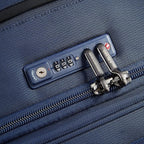 DELSEY PARIS Helium DLX Softside Expandable Luggage with Spinner Wheels, Navy Blue, 3 Piece Set (20/25/29)