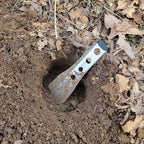 Ultralight Backpacking Trowel, 0.48 oz (13.5g) Black