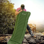 SereneLife Lightweight & Compact Camping Gear – Sleeping Pads & Bags with Built-in Pillows for Outdoor Comfort, Waterproof & Tear-Resistant Design, Perfect for Hiking, Backpacking, Couples & Solo Use