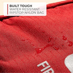 Thrive Mini Travel Emergency Kit - 66 Piece Set, Waterproof Rip-Stop Nylon Pouch for Theme Park Essentials & Travel Safety Products