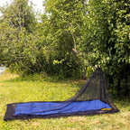 MEKKAPRO Mosquito Netting for Camping with Carry Bag, Mosquito Net Tent, Compact and Lightweight Bug Net for Camping, Mosquito Netting for Bed, Fits Sleeping Bags, Tent, Bed (Single)