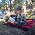 Arcturus Plaid Wool Blankets - 4.5lbs Warm, Heavy, Washable, Large | Great for Camping, Outdoors, Sporting Events, or Home