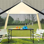 12' X 12' Screen House Room - Camping Screen Tent 8-10 Person&Instant UV Resistant Sun Shelter,Easy to Set up&Mosquito net Tent&Waterproof,Suitable for Family Camping Trip,Backyard,Picnic