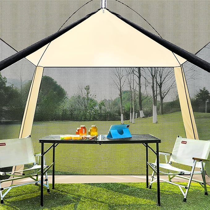 12' X 12' Screen House Room - Camping Screen Tent 8-10 Person&Instant UV Resistant Sun Shelter,Easy to Set up&Mosquito net Tent&Waterproof,Suitable for Family Camping Trip,Backyard,Picnic