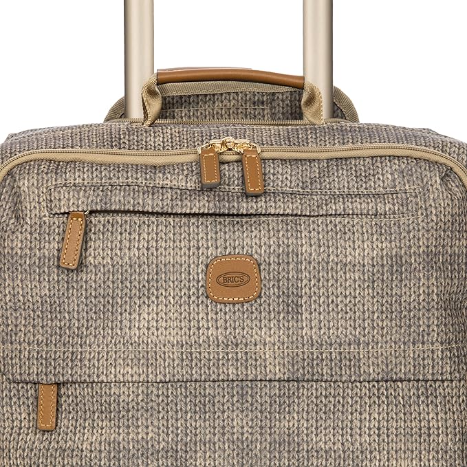 Bric's X-Collection Recycled fabric Trolley carry-on 55cm - 21" - Wool Nut