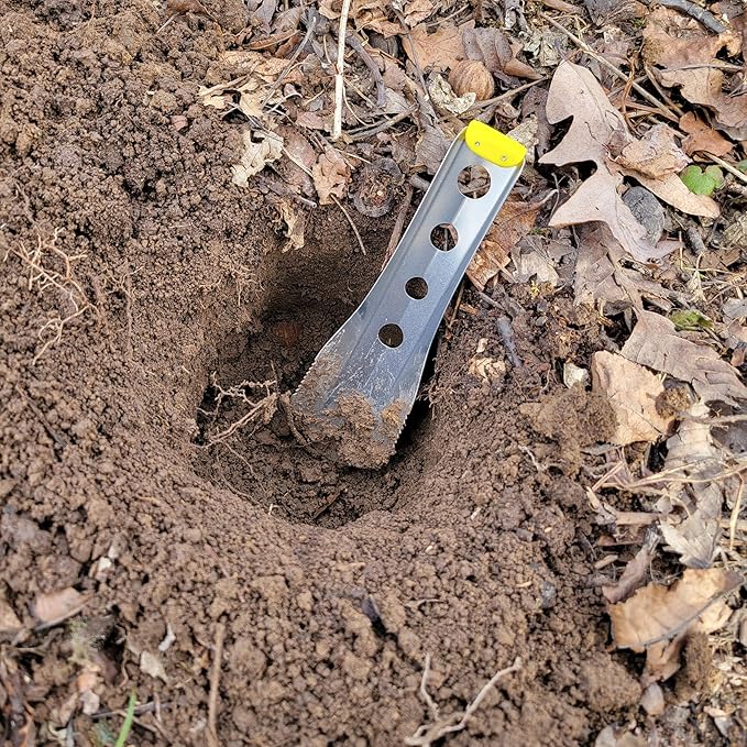 Ultralight Backpacking Trowel, 0.48 oz (13.5g) Yellow