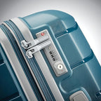 Samsonite Freeform 2-Piece Luggage Set - Carry-On & Large Checked Luggage with Dual Spinner Wheels - Durable Polypropylene Hardshell - TSA Lock, Airline-Approved - Expandable Hard Shell - Dark Teal