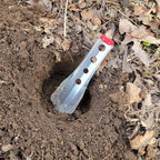 Ultralight Backpacking Trowel, 0.48 oz (13.5g) Red