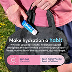 Nuun Sport Electrolyte Tablets with Magnesium, Calcium, Potassium, Chloride & Sodium, Gluten Free & Vegan, Strawberry Lemonade, 8 Pack (80 Servings Total)