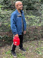 Aquapac Waterproof First Aid Kit Dry Bag for Emergency Use with Secure Buckle - Red