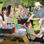 Metro Mightylite ML180XL Top Load Insulated Food Carrier - Professional-Grade Multipurpose Pan Carrier, Insulated Cooler and Food Warmer with Extra Capacity Lid - 45 qt or 5 Pan Capacity