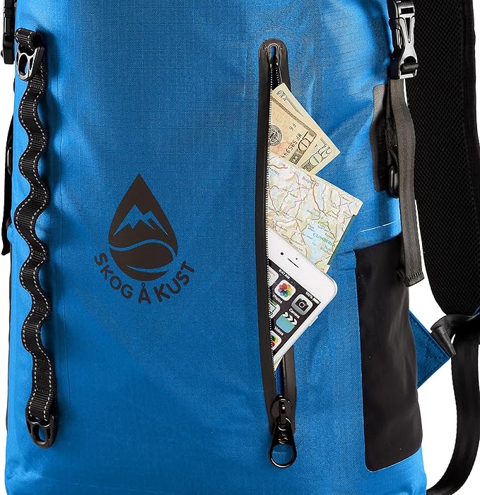Skog Å Kust BackSåk Pro Waterproof Floating Backpacks with Exterior Airtight Zippered Pocket